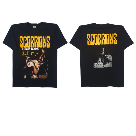 Scorpions - Tokyo Tapes Playera Manga Corta