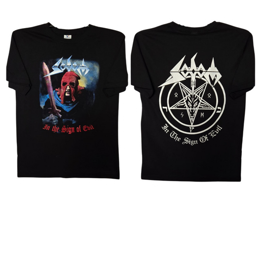 Sodom - In The Sign Of Evil Playera Manga Corta