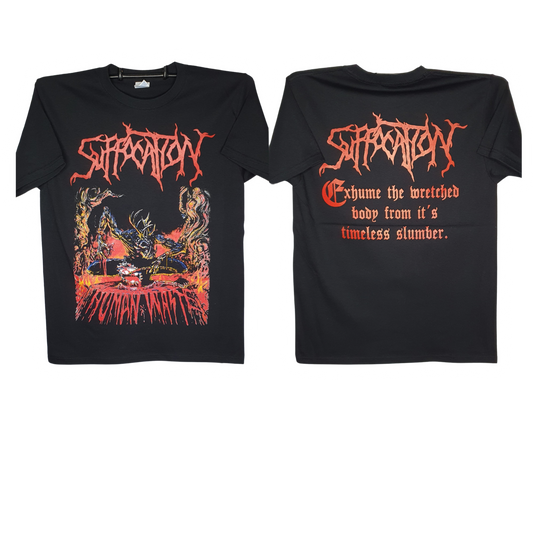 Suffocation - Human Waste Playera Manga Corta