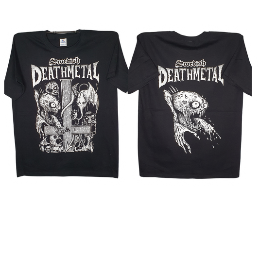 Swedish Death Metal Playera Manga Corta