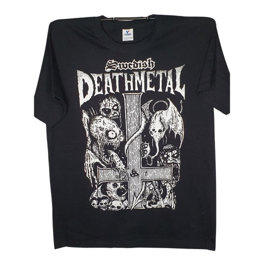 Swedish Death Metal Playera Manga Corta