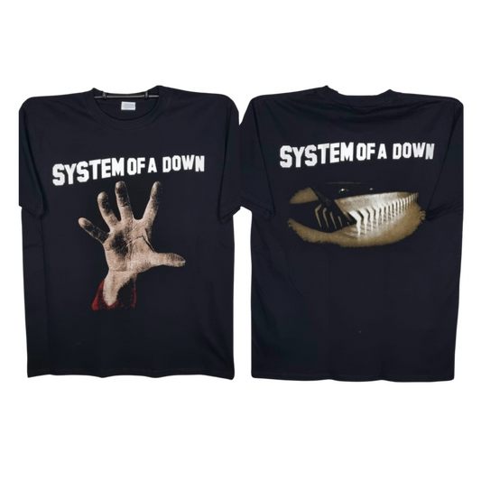 System Of A Down Playera Manga Corta