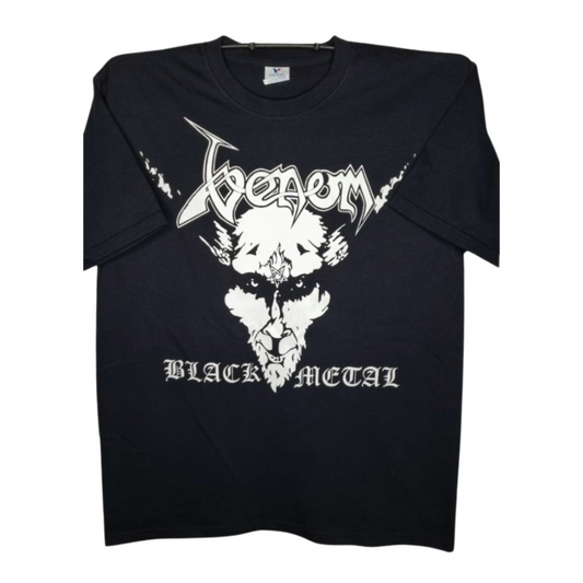 Venom - Black Metal Playera Manga Corta Negra