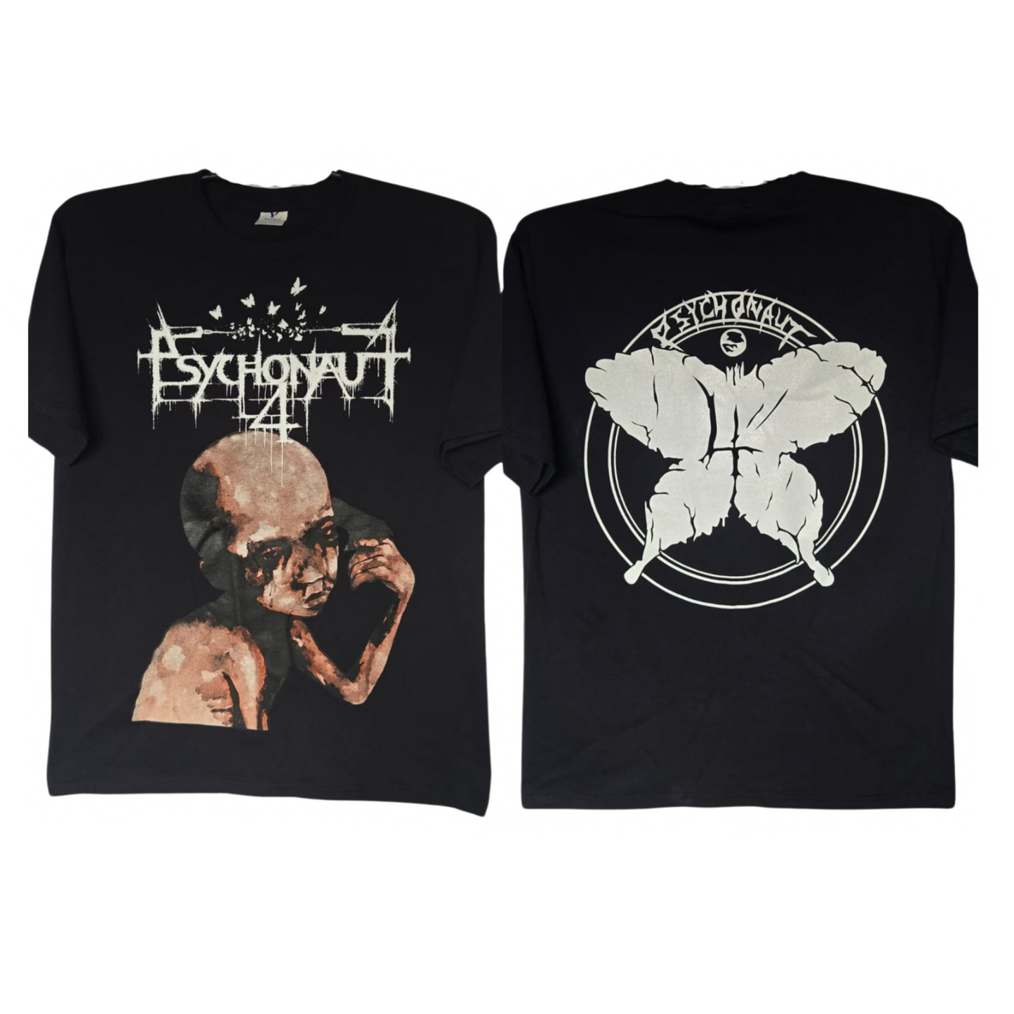 Psychonaut 4 - Dipsomania Playera Manga Corta Negra