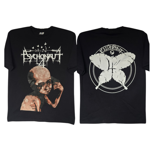 Psychonaut 4 - Dipsomania Playera Manga Corta Negra