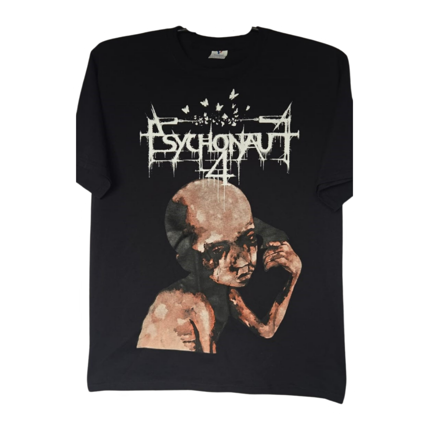 Psychonaut 4 - Dipsomania Playera Manga Corta Negra