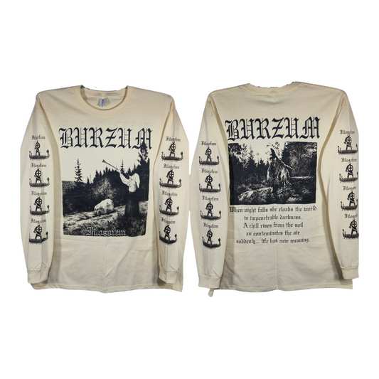 Burzum - Filosofem Playera Manga Larga Arena
