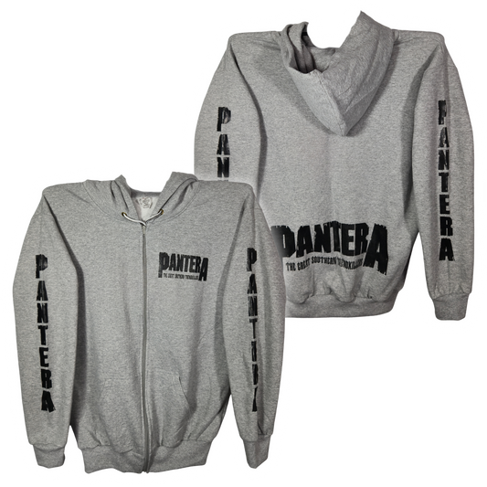 Pantera Sudadera Cierre Gris