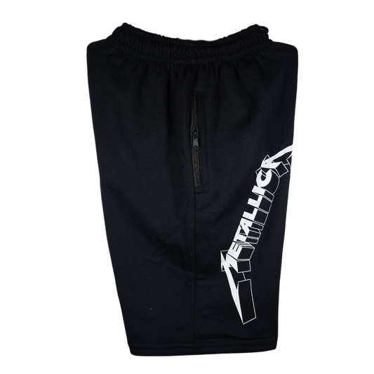 Metallica Bermuda/Short Negro