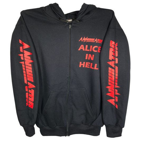 Annihilator - Alice In Hell Sudadera Cierre
