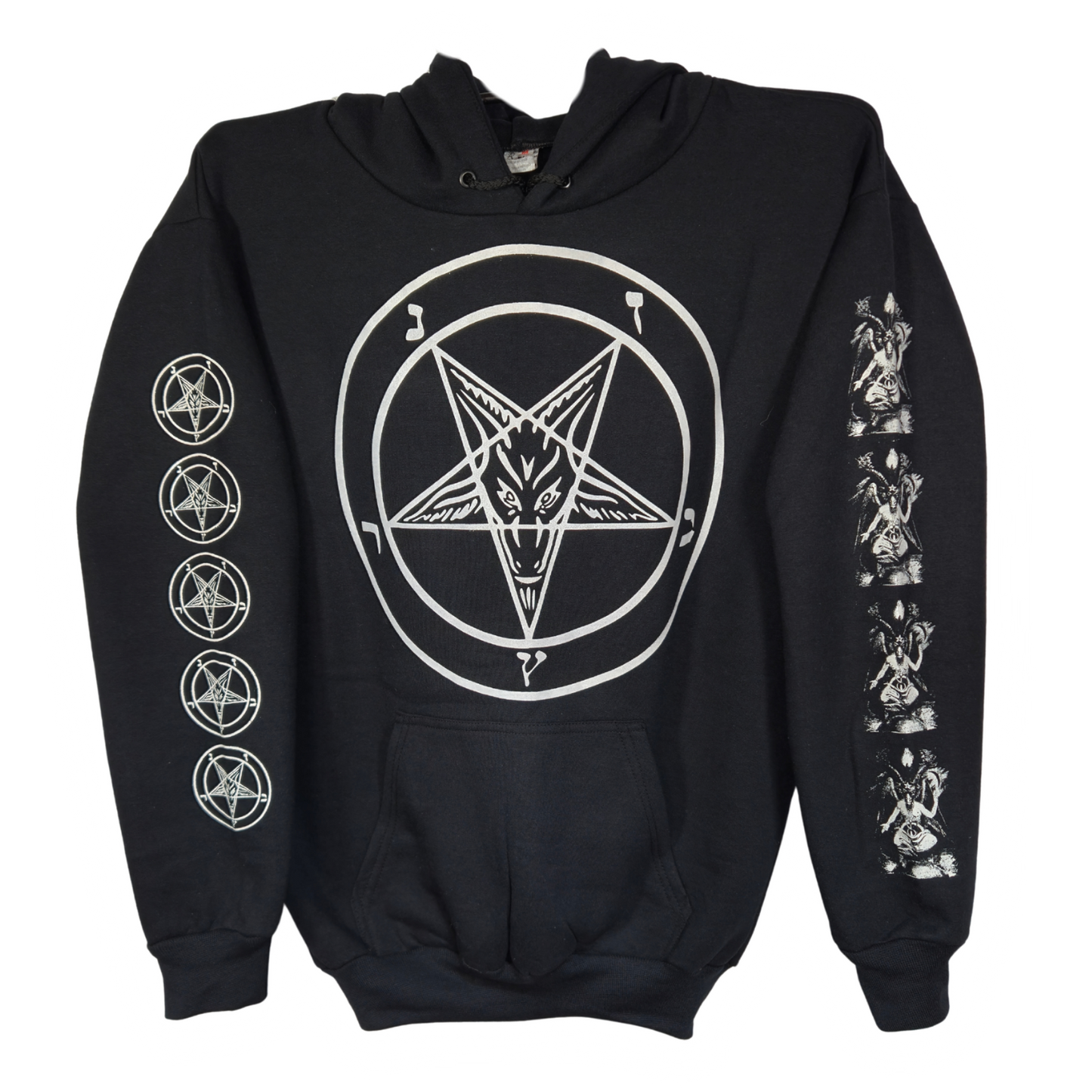0666 - Baphomet Sudadera Cerrada