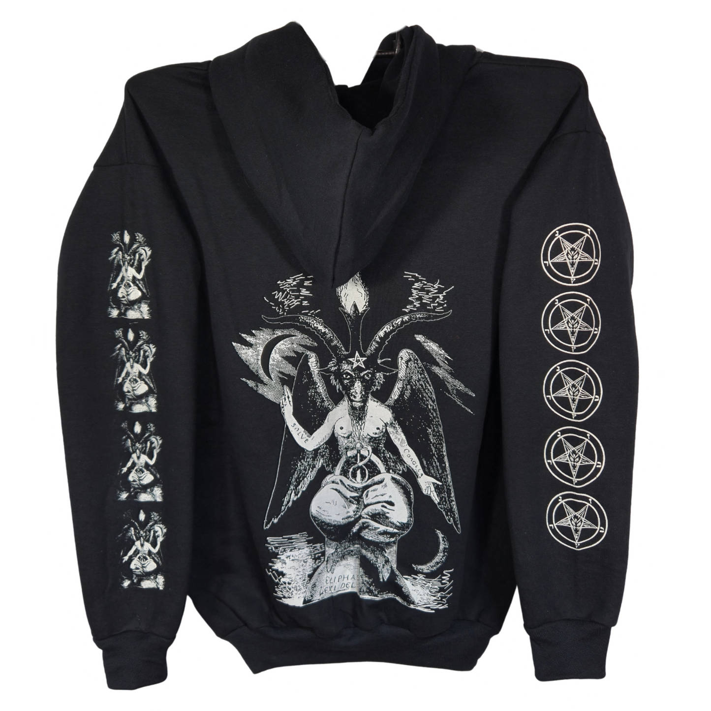 0666 - Baphomet Sudadera Cierre