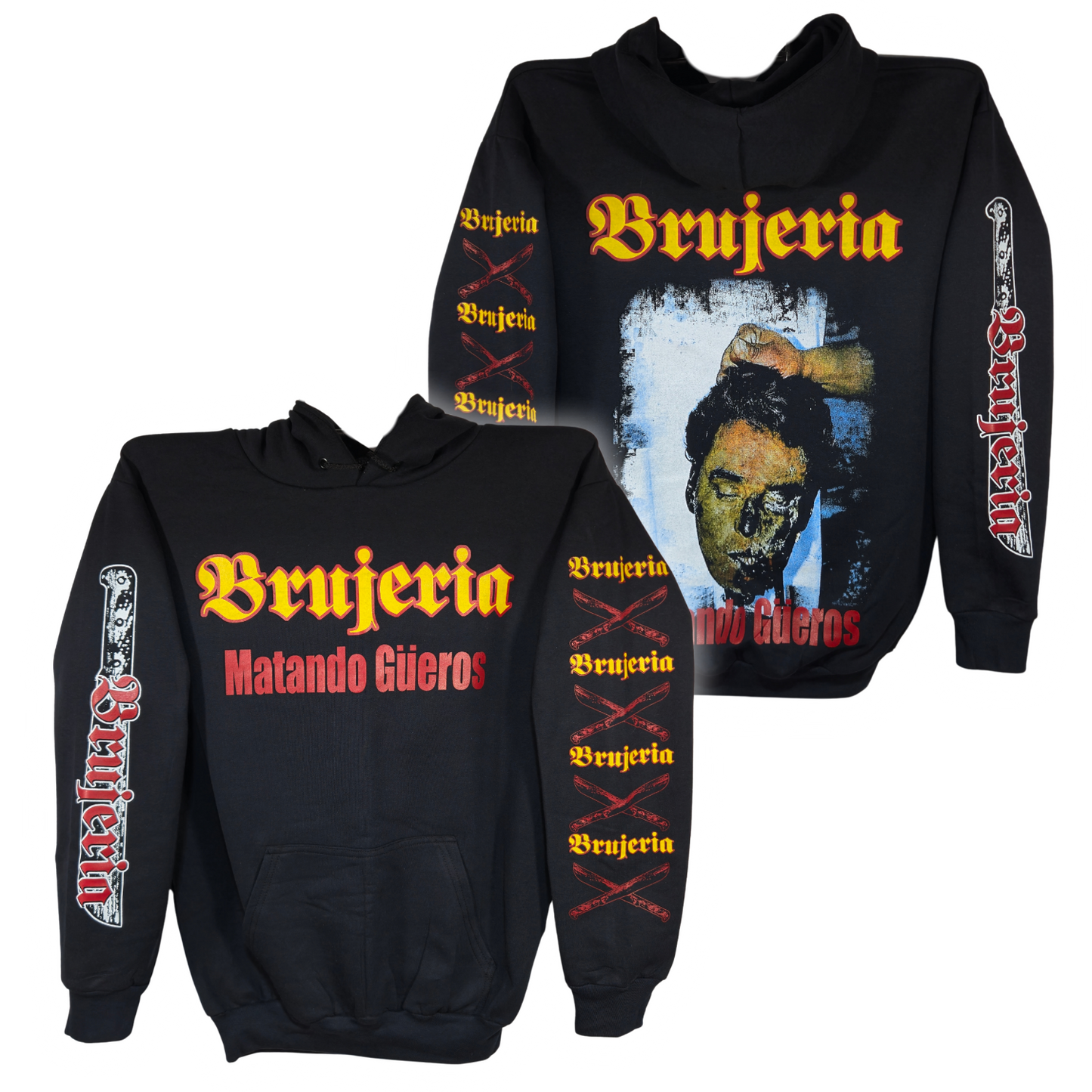 Brujeria - Matando Güeros Sudadera Cerrada