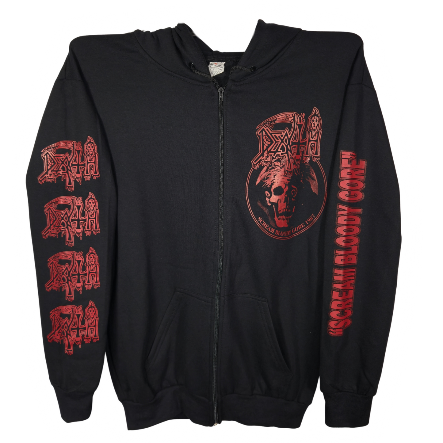 Death - Scream Bloody Gore Sudadera Cierre