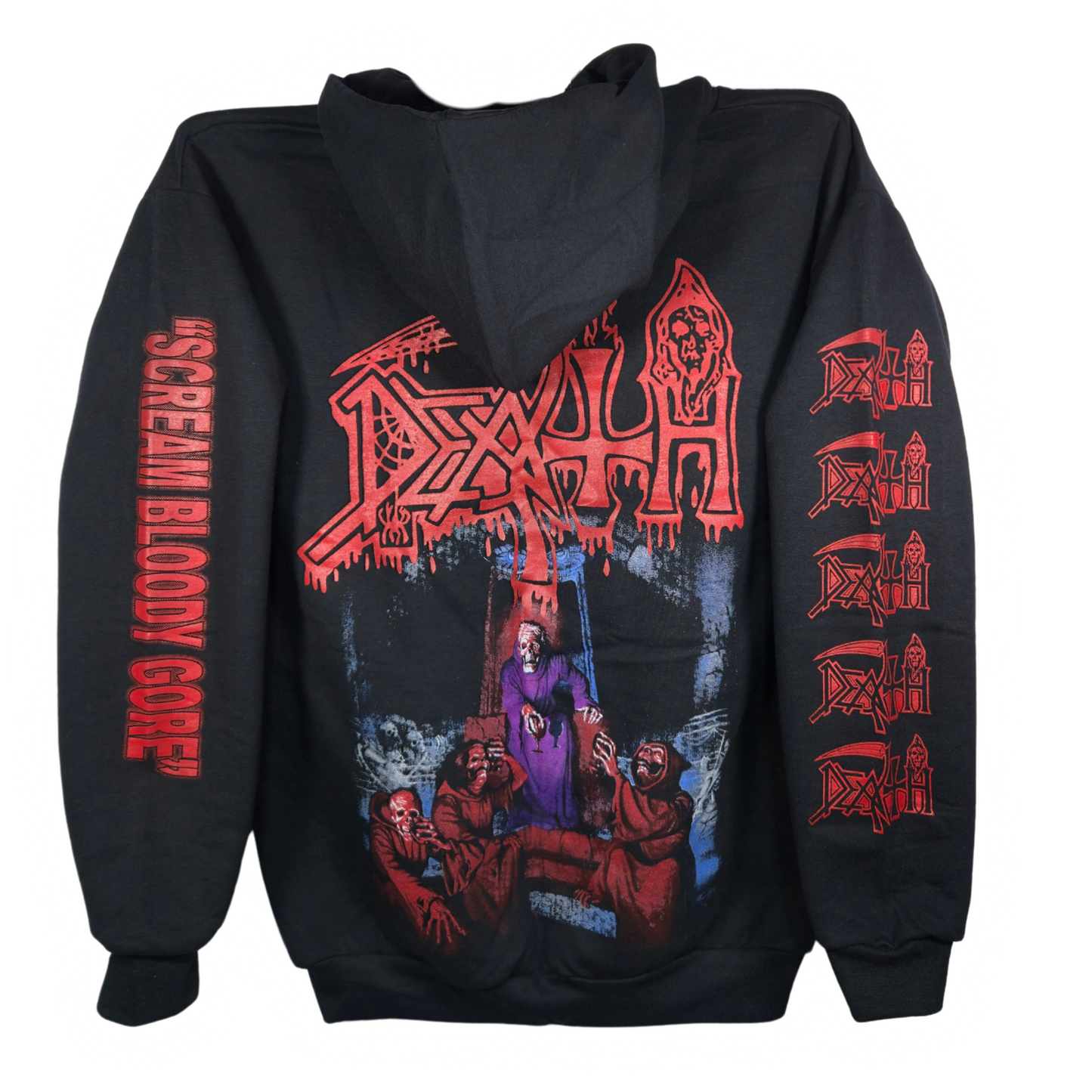Death - Scream Bloody Gore Sudadera Cierre