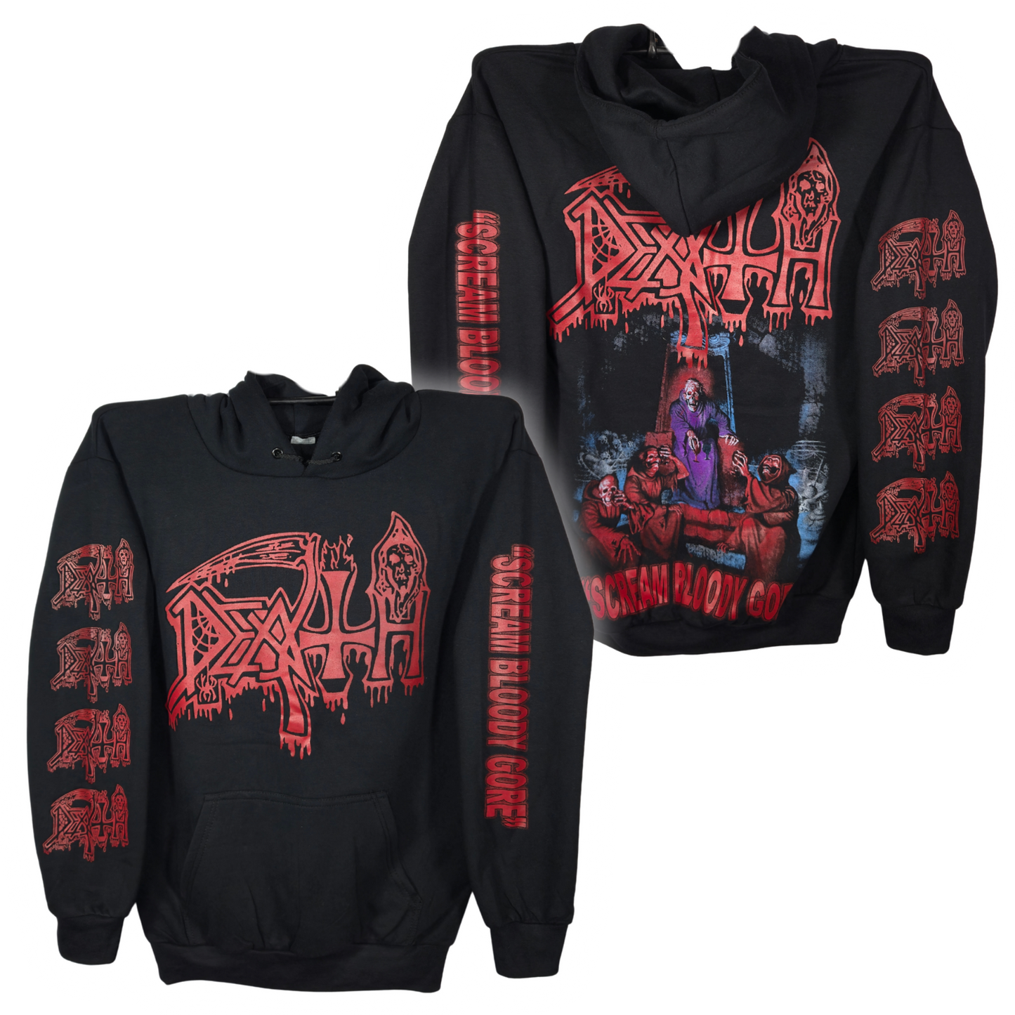 Death - Scream Bloody Gore Sudadera Cerrada