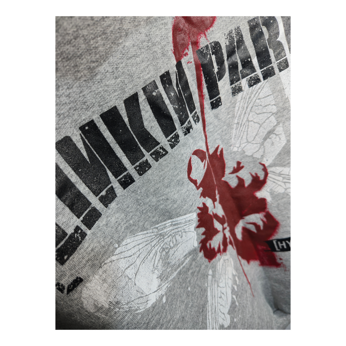 Linkin Park - Hybrid Theory Sudadera Cerrada Gris Jaspe