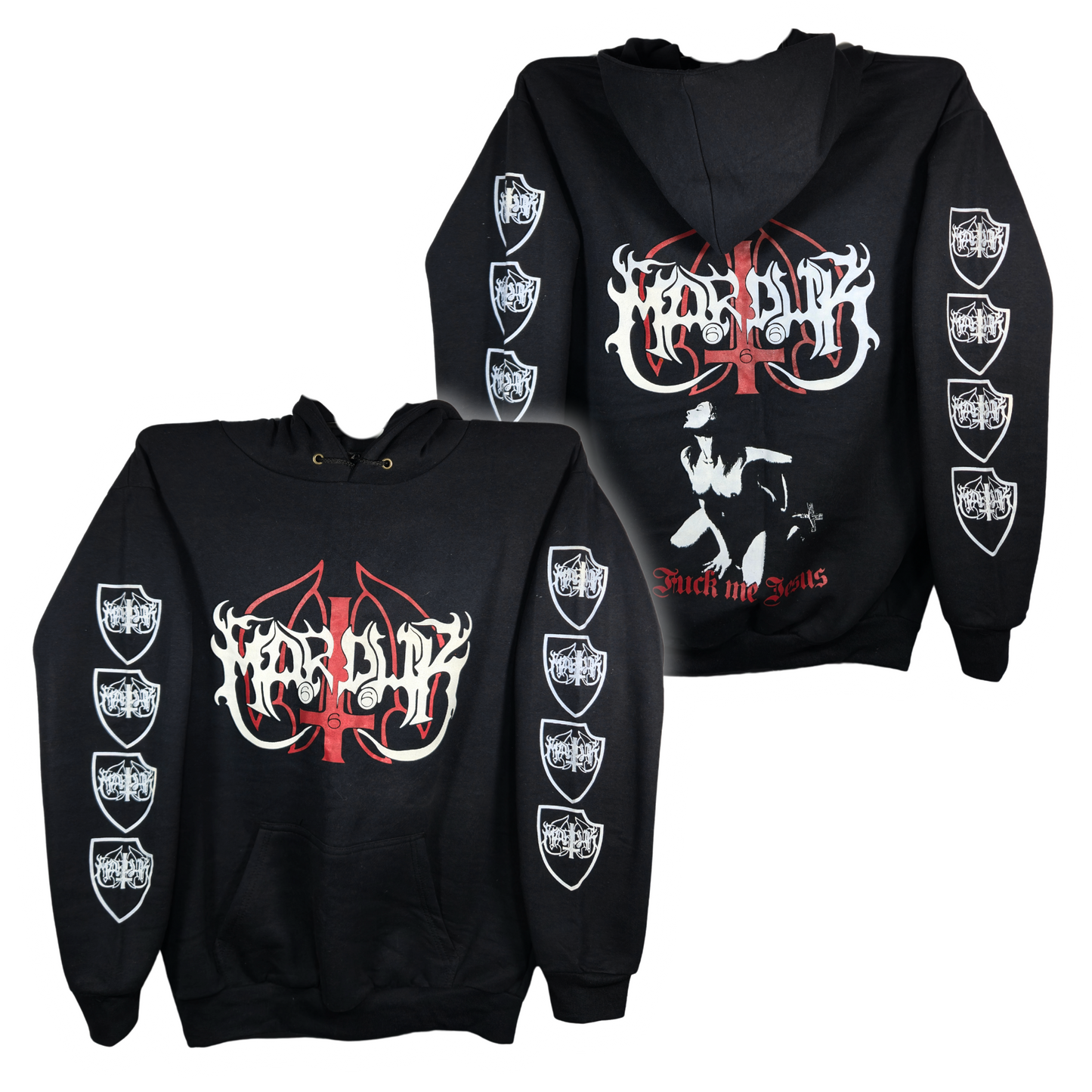 Marduk - Fuck Me Jesus Sudadera Cerrada
