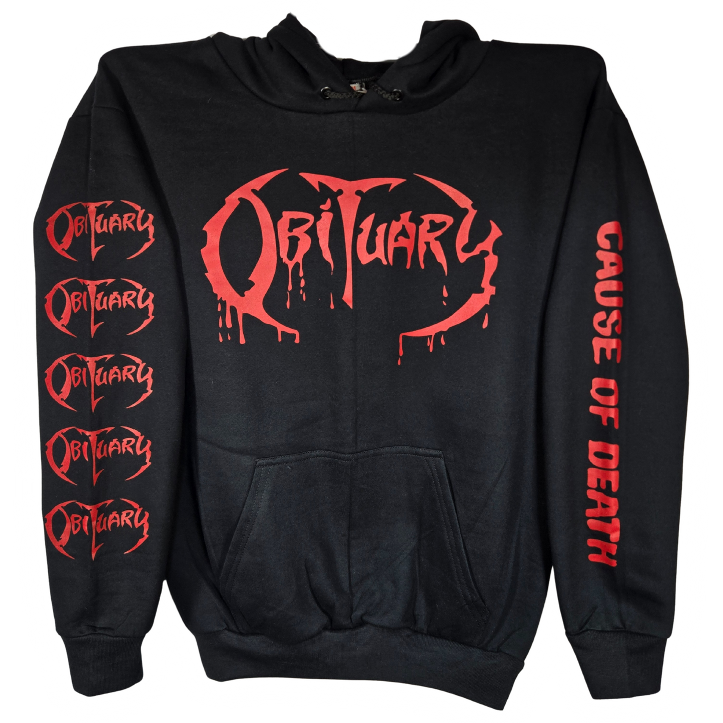 Obituary - Cause Of Death Sudadera Cerrada