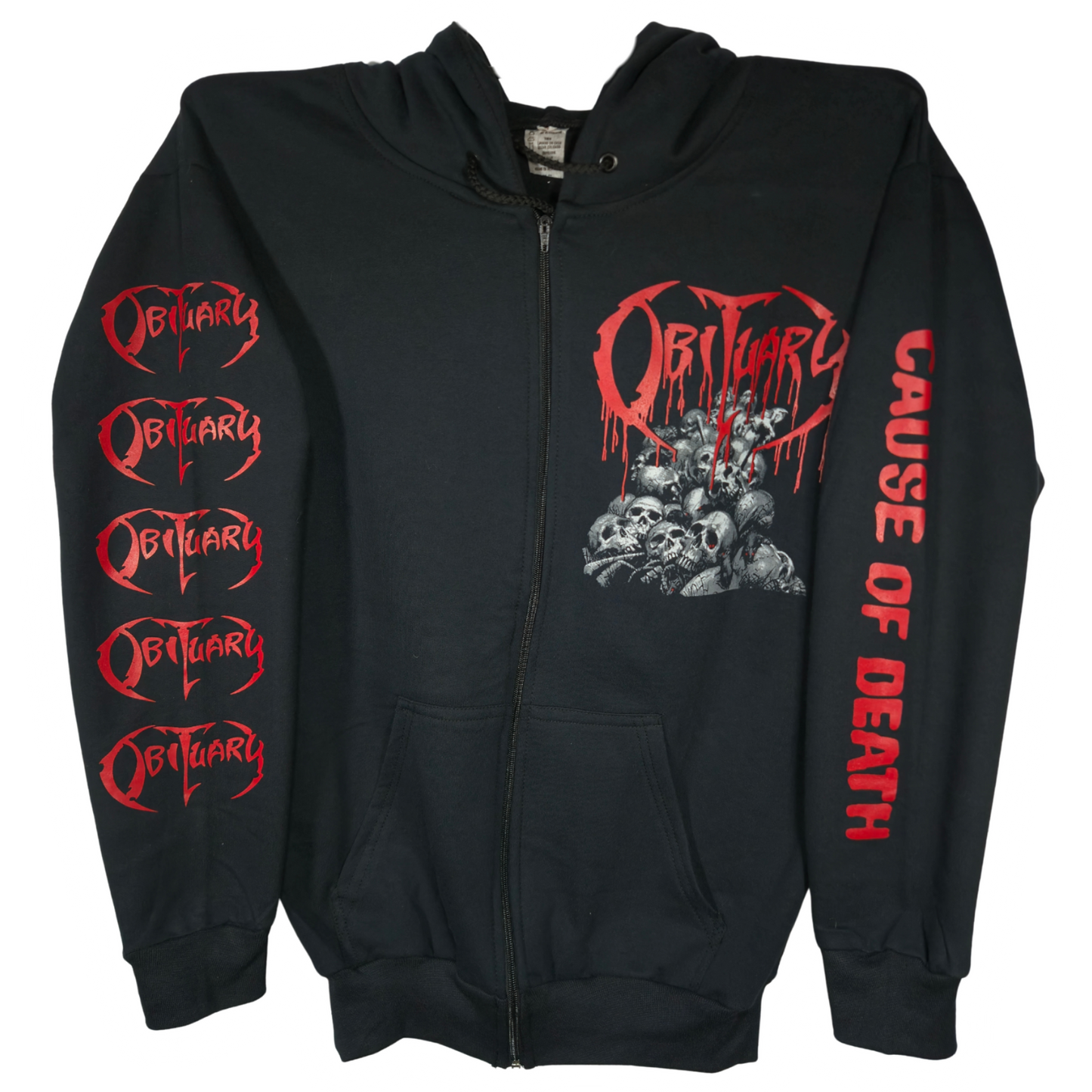 Obituary - Cause Of Death Sudadera Cierre