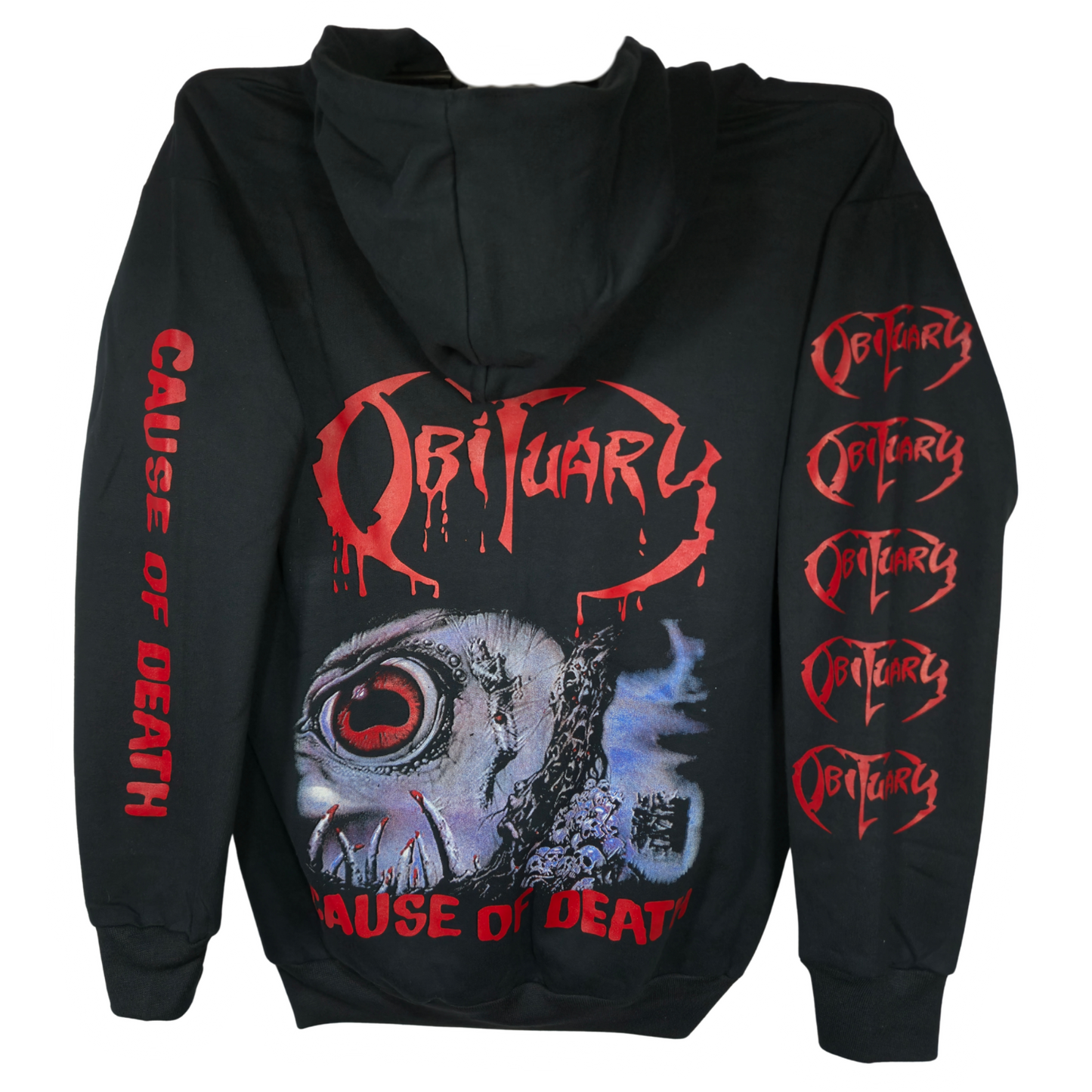 Obituary - Cause Of Death Sudadera Cierre