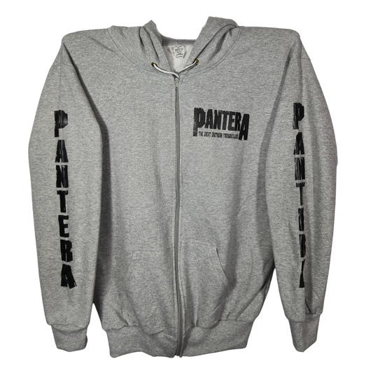 Pantera Sudadera Cierre Gris