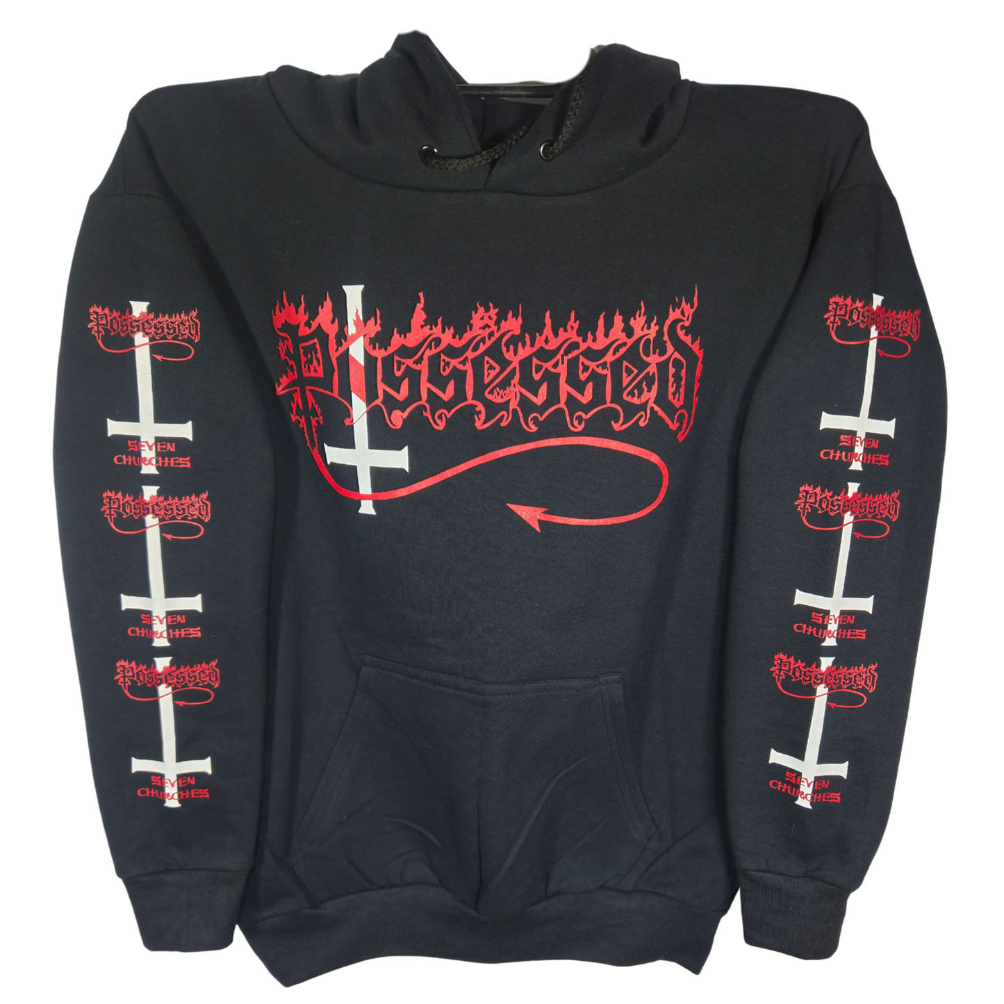 Possessed - Seven Churches Sudadera Cerrada