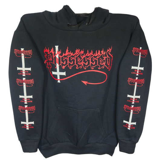 Possessed - Seven Churches Sudadera Cerrada