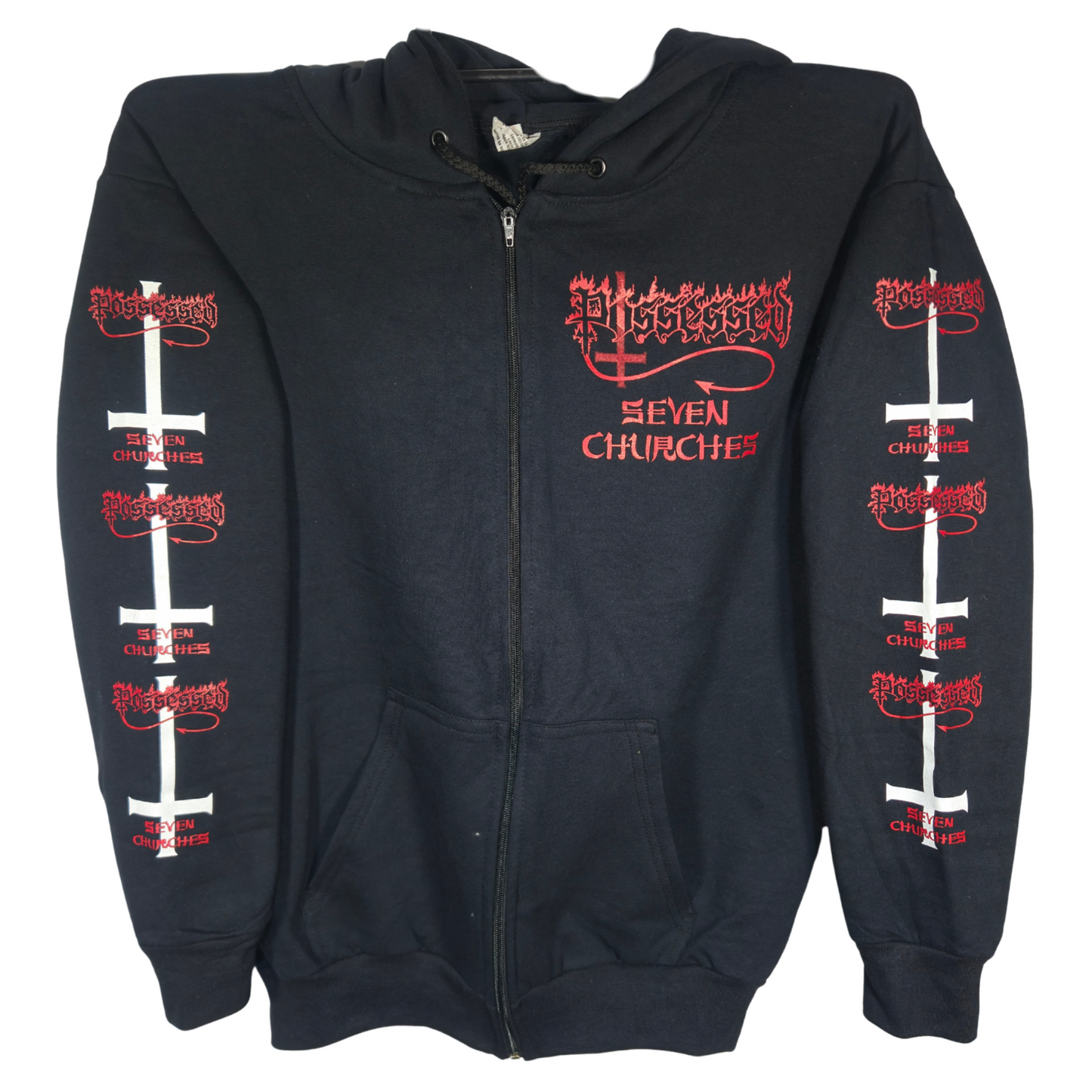 Possessed - Seven Churches Sudadera Cierre