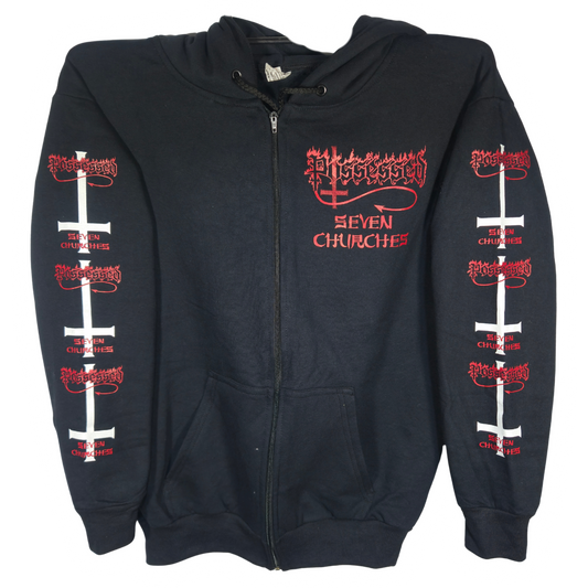 Possessed - Seven Churches Sudadera Cierre