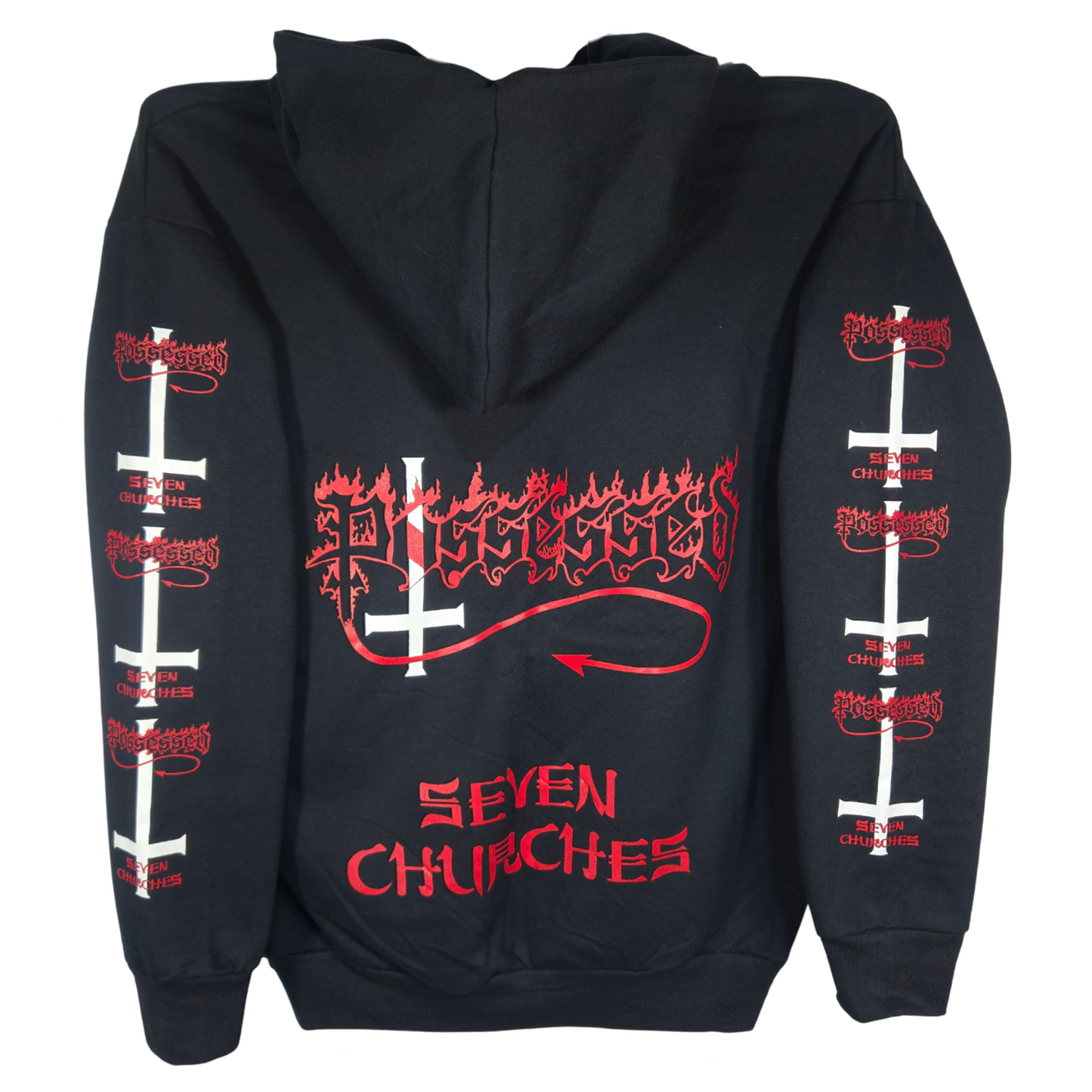 Possessed - Seven Churches Sudadera Cierre