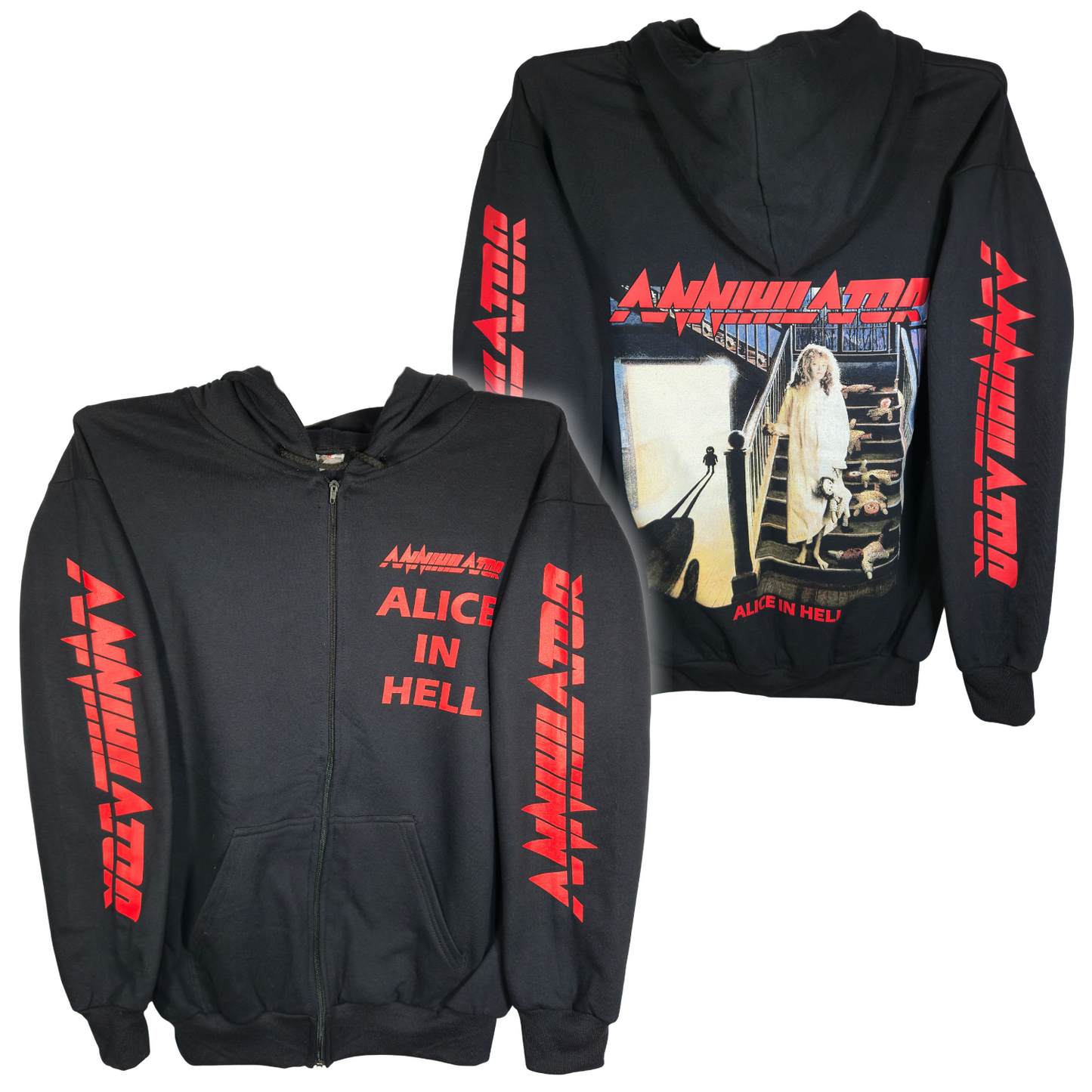 Annihilator - Alice In Hell Sudadera Cierre