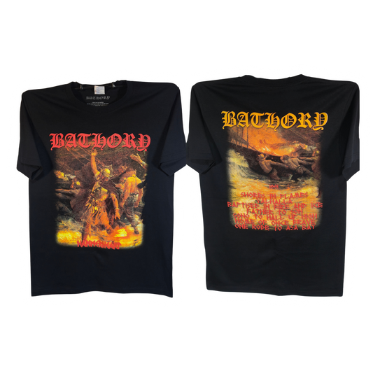 Bathory - Hammerheart Playera Manga Corta