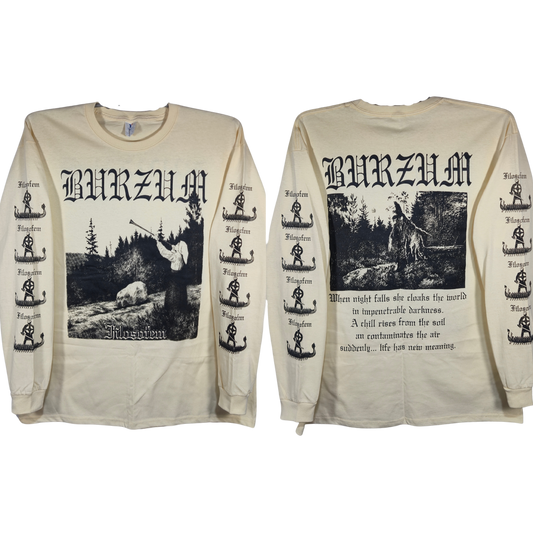 Burzum - Filosofem Playera Manga Larga Arena