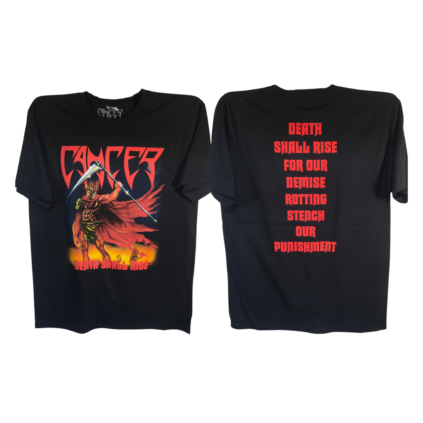 Cancer - Death Shall Rise Playera Manga Corta