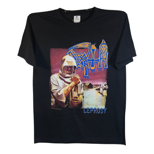Death - Leprosy Playera Manga Corta Negra