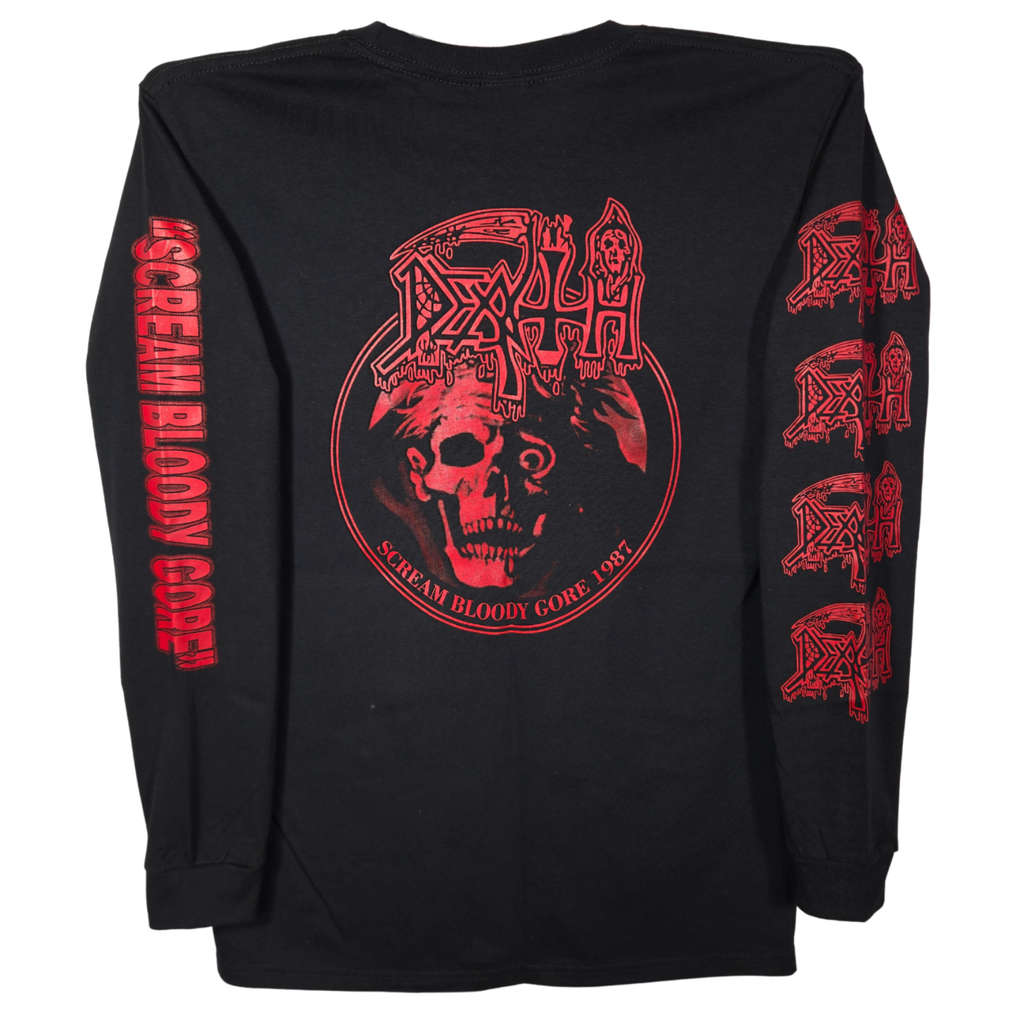 Death - Scream Bloody Gore Playera Manga Larga