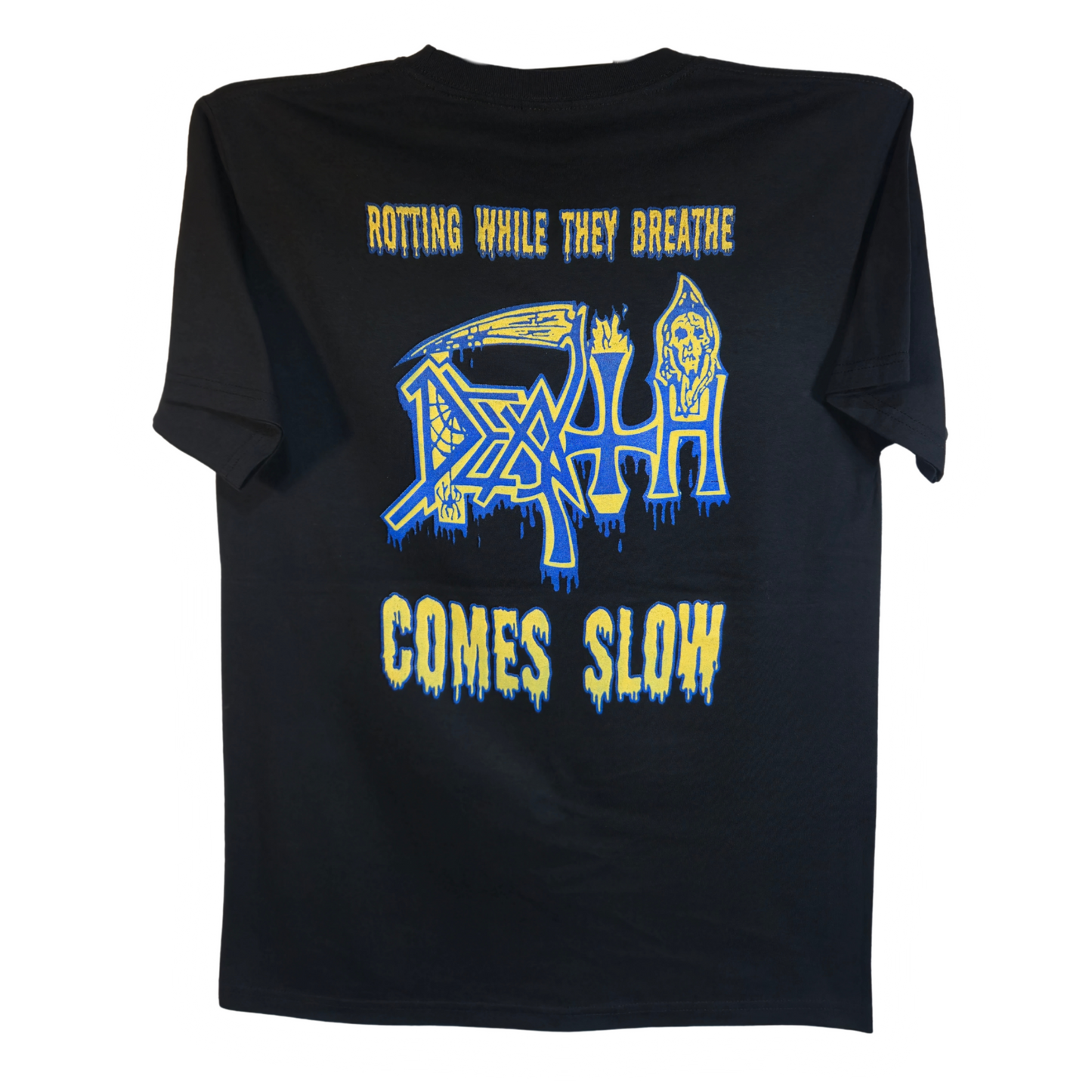Death - Leprosy Playera Manga Corta Negra