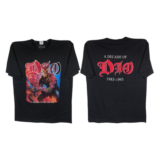 Dio - A Decade Of Dio 1983-1993 Playera Manga Corta