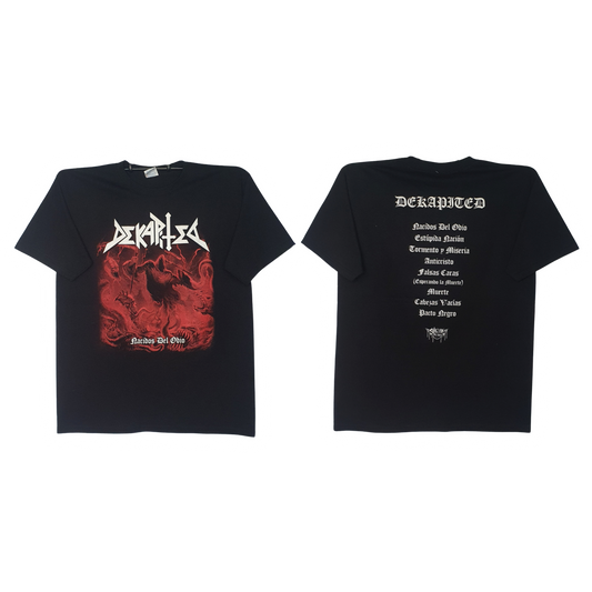 Dekapited - Nacidos Del Odio Playera Oficial Manga Corta