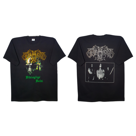 Enslaved - Vikingligr Veldi Playera Manga Corta