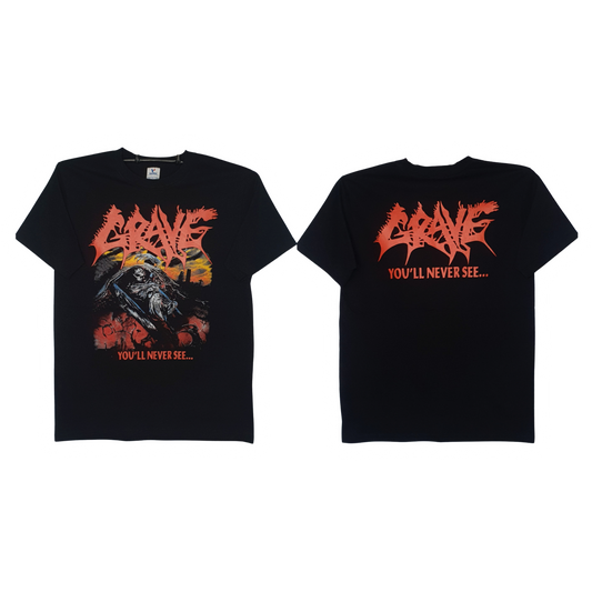 Grave - You´ll Never See Playera Manga Corta