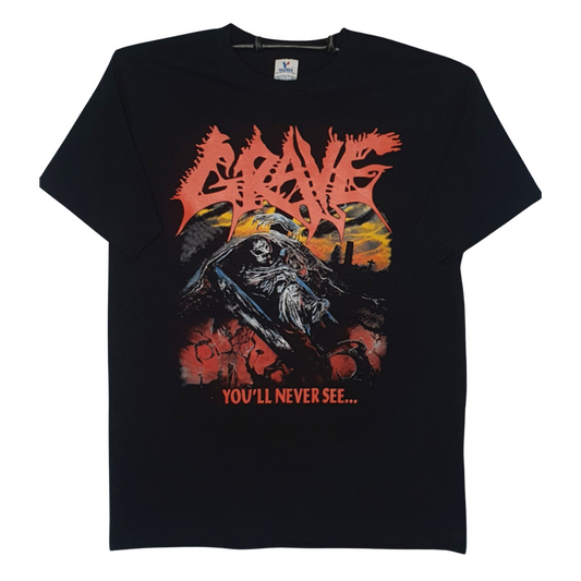 Grave - You´ll Never See Playera Manga Corta