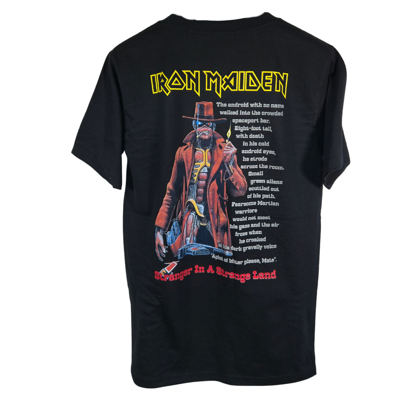 Iron Maiden - Stranger In A Strange Land  Playera Manga Corta