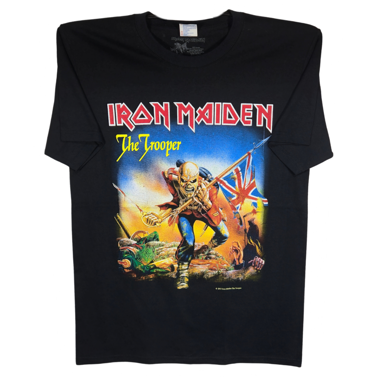 Iron Maiden - The Trooper  Playera Manga Corta