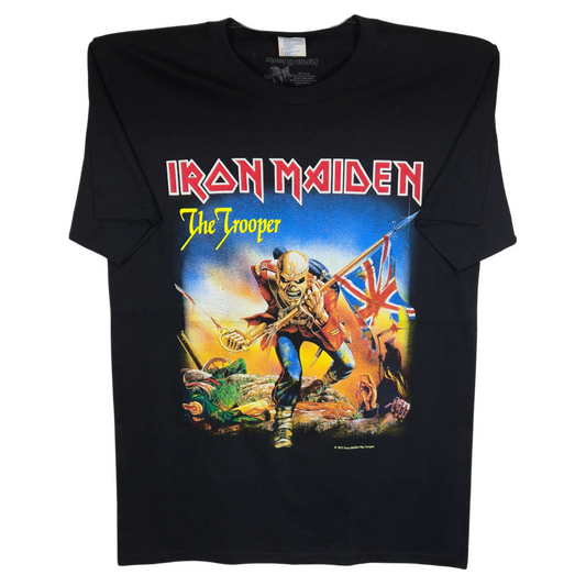 Iron Maiden - The Trooper  Playera Manga Corta