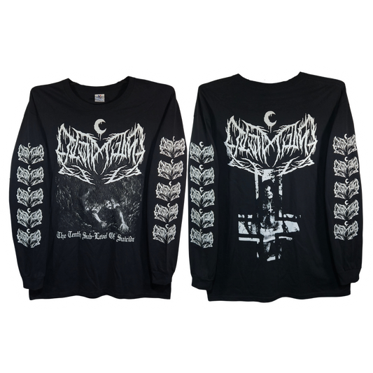 Leviathan - The Thenth Sub Level Of Suicide Playera Manga Larga