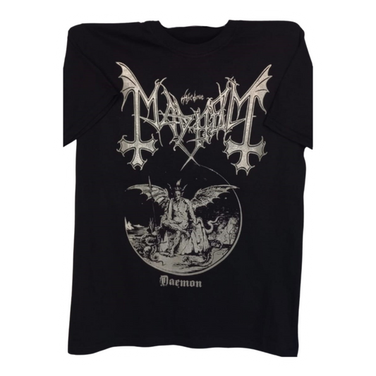 Mayhem - Daemon Playera Manga Corta