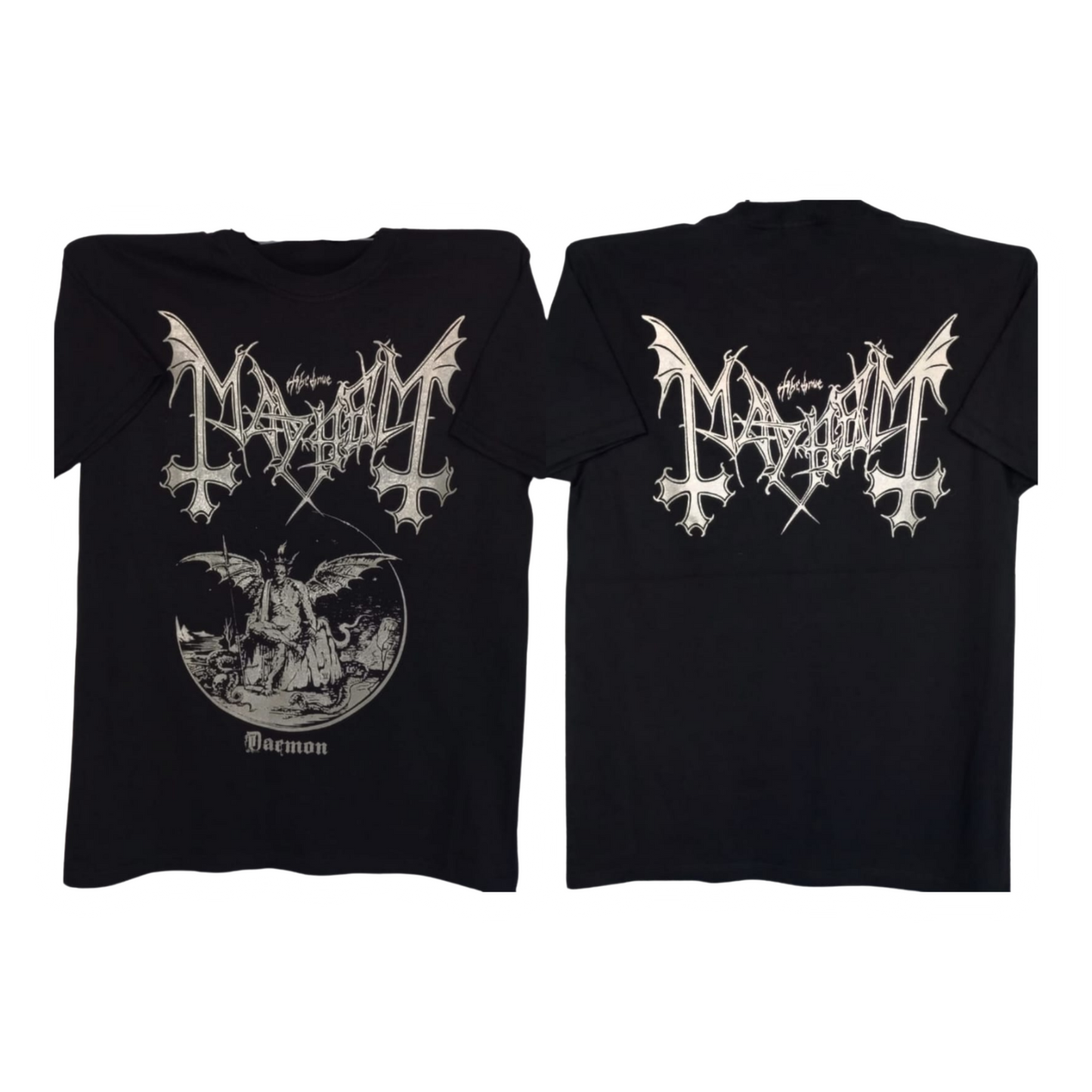 Mayhem - Daemon Playera Manga Corta