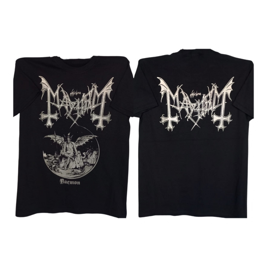 Mayhem - Daemon Playera Manga Corta